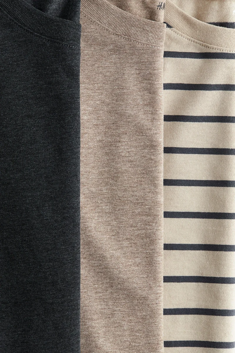 اتش اند ام تي-شيرت عبوة من 3 قطع